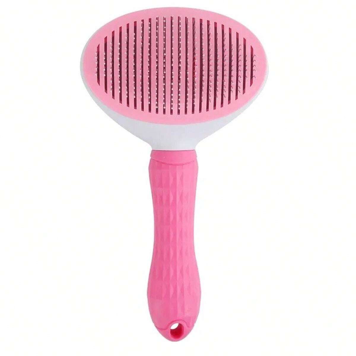 Cat Grooming Tools Cat Grooming Comb Pet Hair Removal Comb Non-Slip Stainless Steel Pet Comb